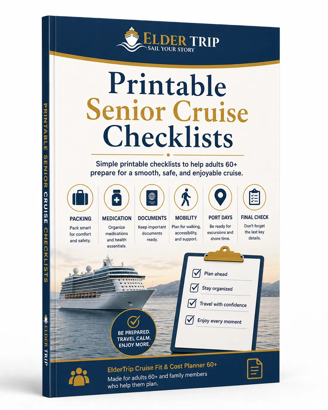 Printable Senior Cruise Checklists cover