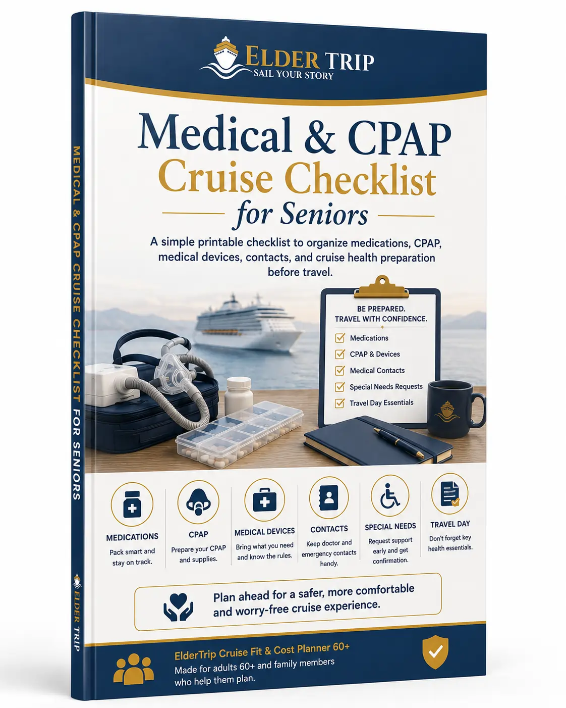 Medical and CPAP Cruise Checklist cover